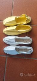 Espadrillas originali anni 80 2 paia