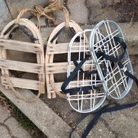 Ciaspole da neve artigianali 