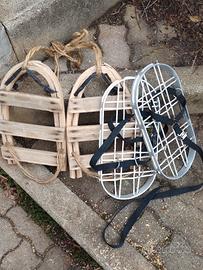 Ciaspole da neve artigianali 