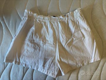 Shorts Donna XL Bianchi Vita Alta - Shein