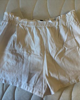 Shorts Donna XL Bianchi Vita Alta - Shein