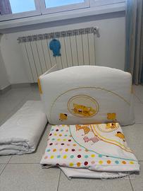 Set piumino e copripiumino lettino