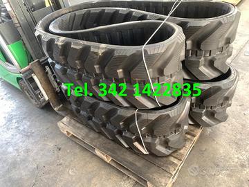 Cingoli in gomma ricambio escavatore 30-60 qli