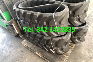 Cingoli in gomma ricambio escavatore 30-60 qli