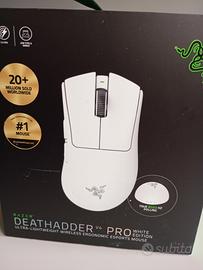 Mouse Razer DeathAdder V4 Pro White Edition