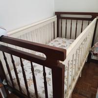 Lettino con sponde per neonati