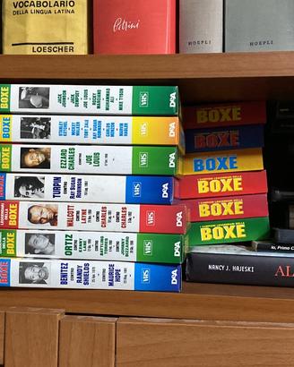 Collezione VHS i campioni della boxe