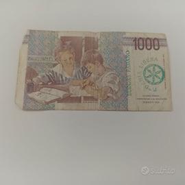 Banconota con timbro leghista