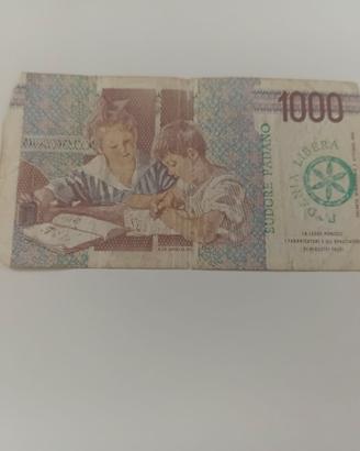 Banconota con timbro leghista