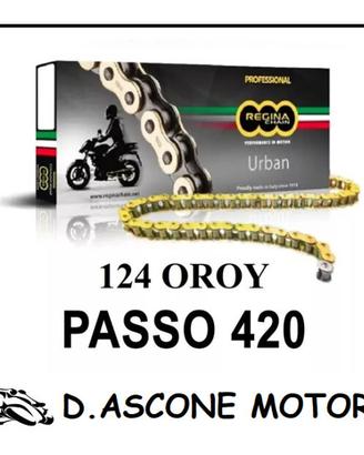 Catena 124OROY 146 Maglie Passo 420 – Oro