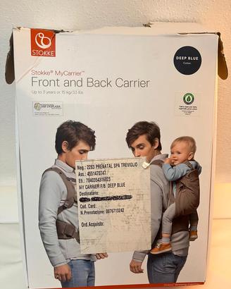 stokke mycarrier porta bebè 