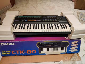 tastiera elettrica pianola Casio CTK-80