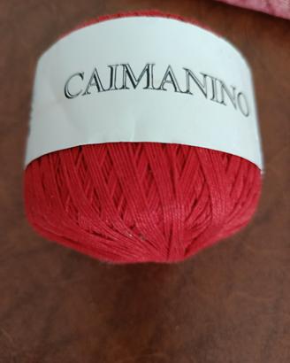 filo cotone rosso 