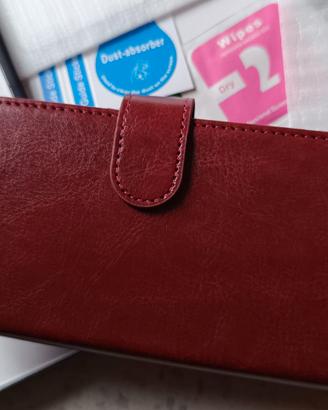 Kit per Samsung Galaxy S24 – Custodia Burgundy