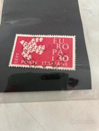 Francobolli europa l 30 cept 1960
