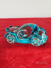 Modellino autovettura  in vetro di Murano