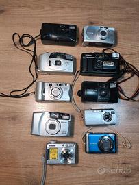 lotto macchine fotografiche Canon Sony yashica 