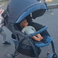 Passeggino chicco semplicity blu