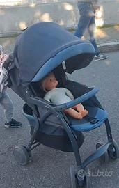 Passeggino chicco semplicity blu