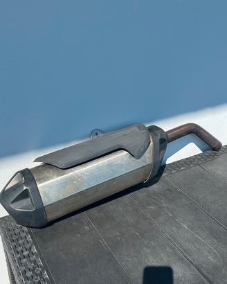 Scarico originale Triumph tiger 800 xc