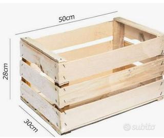 Cassette frutta in legno 
