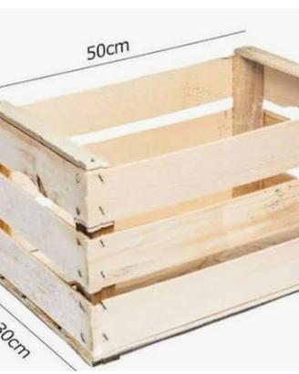 Cassette frutta in legno 