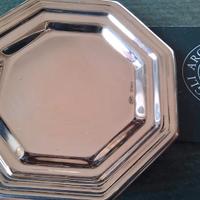 Piattino ottagonale in argento 925 Cosimo Longo