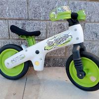 B-Bip White green - running bike Bellelli.