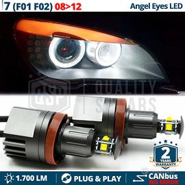 Angel Eyes per Bmw Serie 7 Luci LED Bianche CANBUS