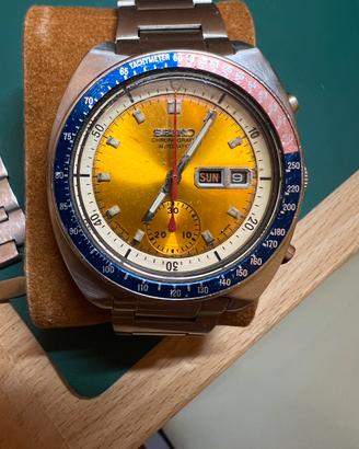 Seiko pogue 6139-6002 - 1976 - bracciale originale