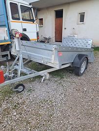 rimorchio basculante TRAILERS portata 10 quintali