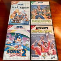 Lotto Giochi Sega Master System – Versioni PAL