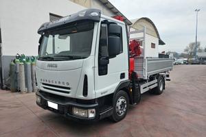 IVECO EUROCARGO 90E17 RIBALTABILE E GRU