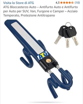 Antifurto bloccasterzo auto NUOVO