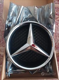Logo Stemma Emblema MERCEDES-BENZ - NERO O SILVER!