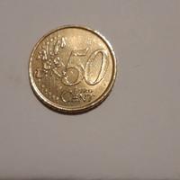 Moneta 50 centesimi Spagna 1999