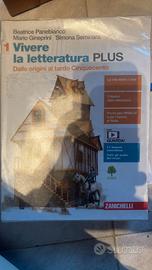 libro vivere la letteratura plus
