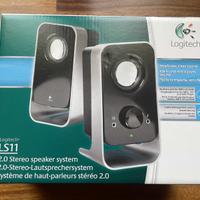 Altoparlanti casse speaker Logitech LGT-LS11 nuove