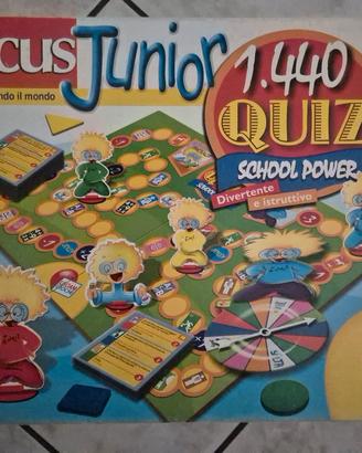 Focus Junior 1.440 Quiz - School Power, Lisciani 