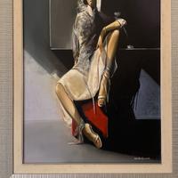 Quadro d’Autore “Modella in Posa “