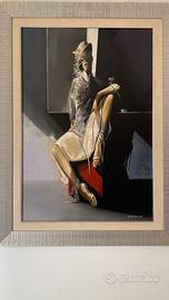 Quadro d’Autore “Modella in Posa “