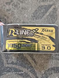 batteria lipo 6s tattu r line 1050 3.0