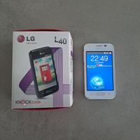 Smartphone LG L40 bianco TIM, con scatola