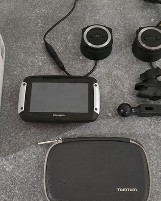 TomTom RIDER 550+ DOPPIA Basetta + Custodia