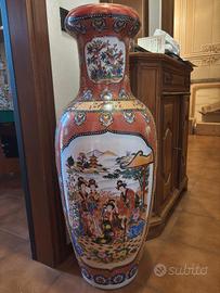 Vaso di grandi dimensioni pittura cinese