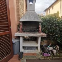 Bbq barbecue in muratura