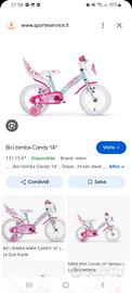 BICICLETTA BIMBA  CANDY