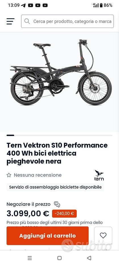Vektron S10 Tern Pieghevole Elettrica Biciclette Tern Fantastiche