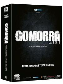 Gomorra La Serie Box 12 Dvd Prima Seconda e Terza