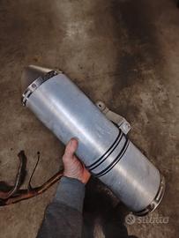 scarico SBK LEOVINCE  PER V STROM 650 DEL '08 